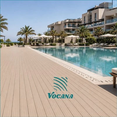 Taobh na linne WPC Decking UAE|Óstáin & Ionaid saoire|Vocana
